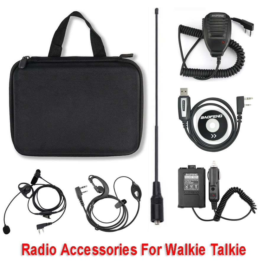 Cable Management Bag - BaoFeng Wakie Talkie Accessories Car Charger