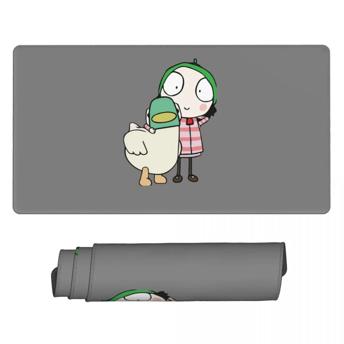 Laptop Accessories To Have - Large Mouse Pad Sarah And Duck