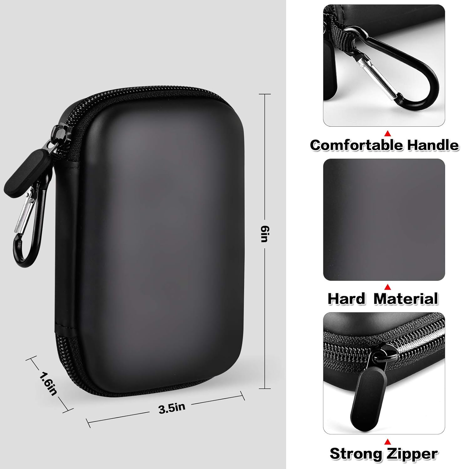Universal USB 3.2 SSD Case, Sh - đánh giá và giá Cable Management Bag
