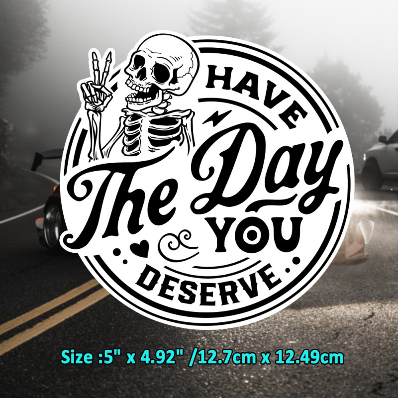 Skull Have A Day You Deserve W - đánh giá và giá Laptop Accessories To Have