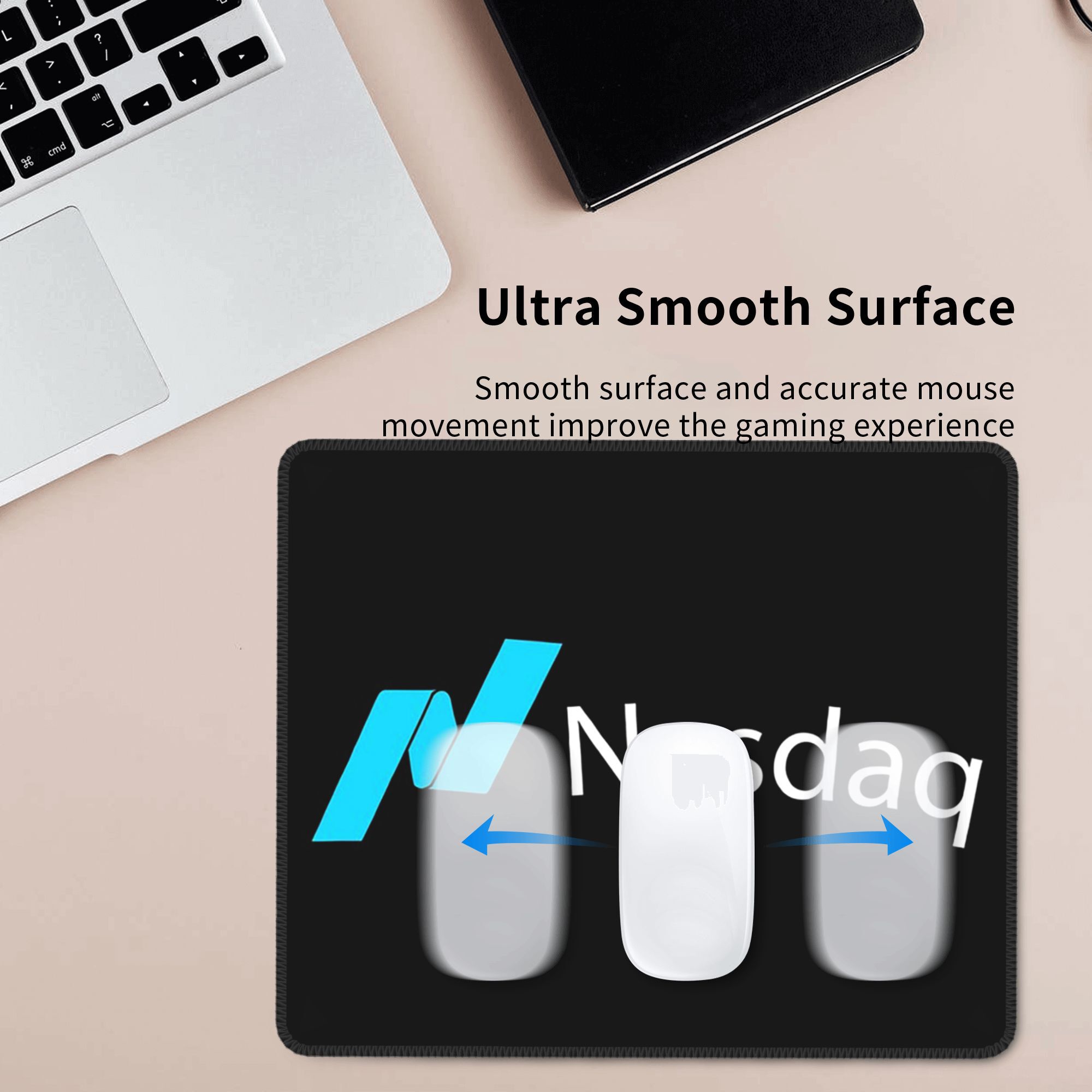 Nasdaq stock market Mouse Pad  - đánh giá và giá Laptop Accessories Bundle