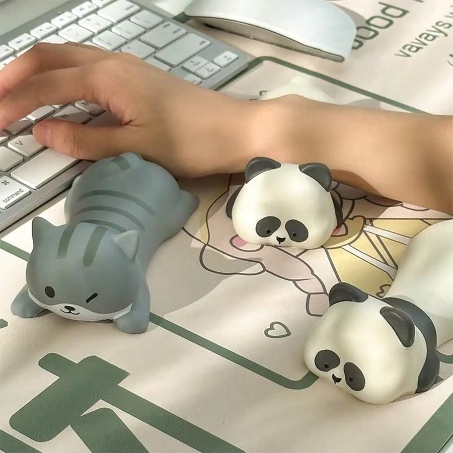 1pcs Ergonomic Panda Wrist Res - đánh giá và giá Laptop Accessories For Wrist Support
