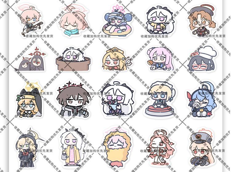 80PCS Anime Blue Archive Soras - đánh giá và giá Accessories Laptop