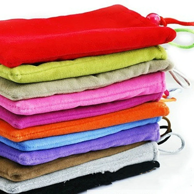1pc Flannelette Cellphone Hold - đánh giá và giá Cable Management Bag