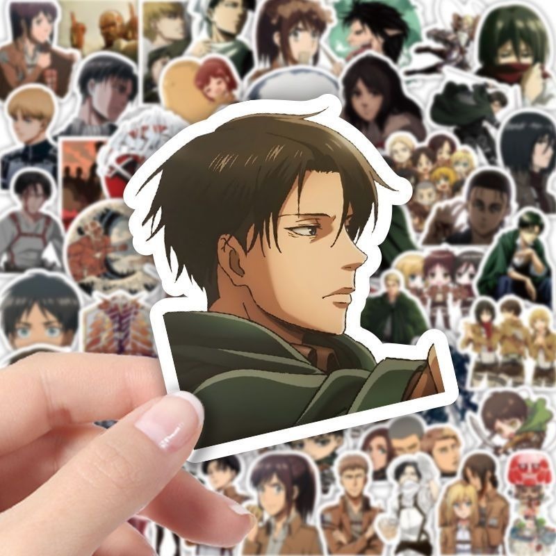 60Pcs Attack on Titan Anime St - đánh giá và giá Accessories Laptop