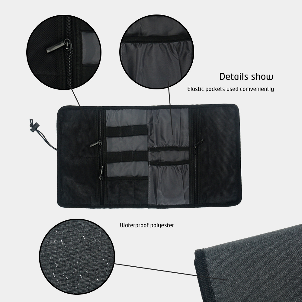 Tech Organizer Bag Cable Stora - đánh giá và giá Cable Management Bag