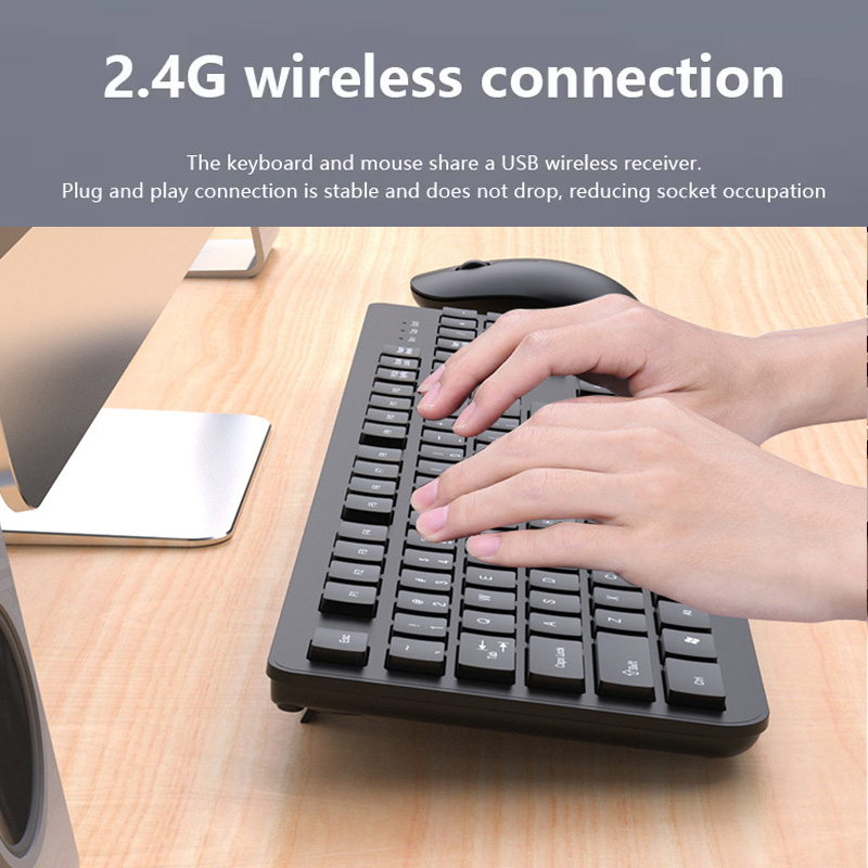 2.4G Wireless Keyboard Mouse S - đánh giá và giá Laptop Accessories Bundle