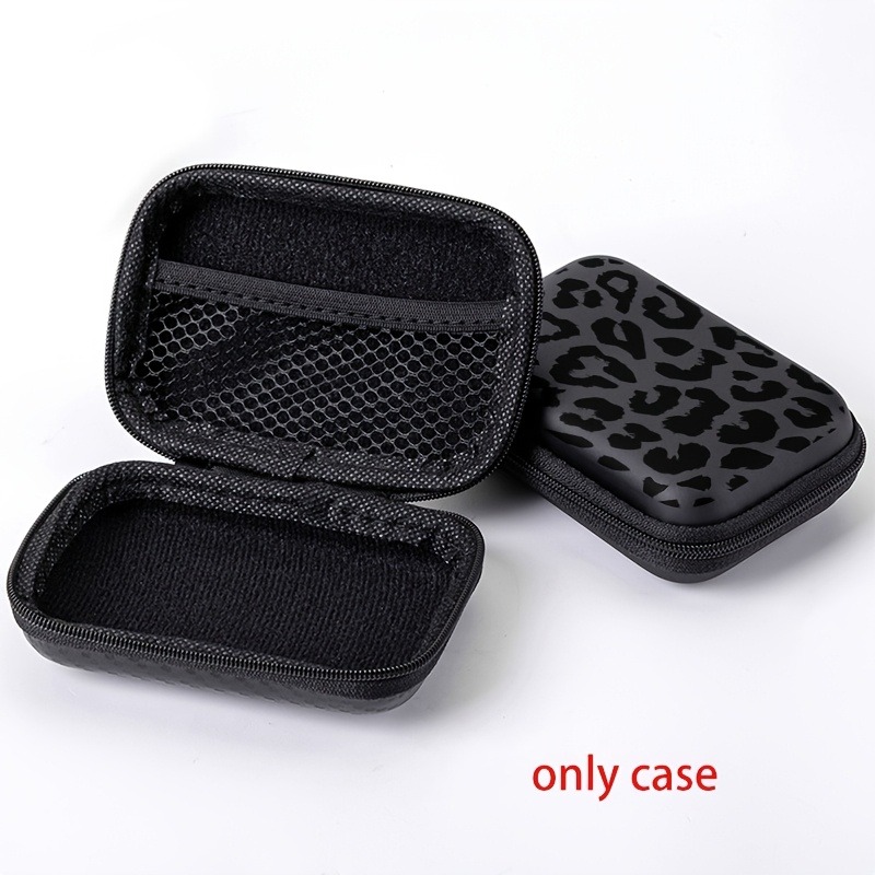 Black Leopard Print EVA Hard S - đánh giá và giá Cable Management Bag
