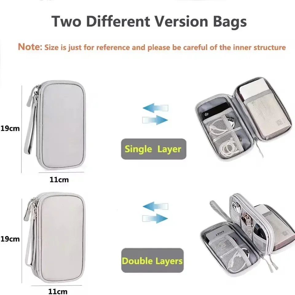 Travel Cable Bag Portable Digi - đánh giá và giá Cable Management Bag