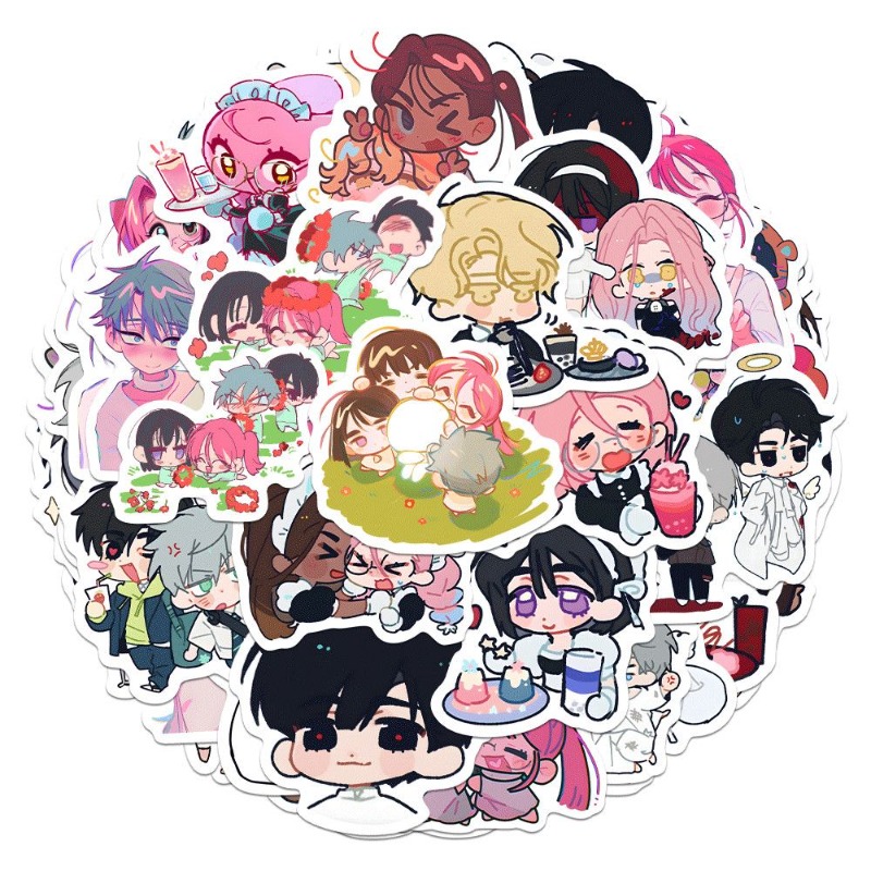 80Pcs/set Cartoon Anime Alien  - đánh giá và giá Laptop Accessories For Gift