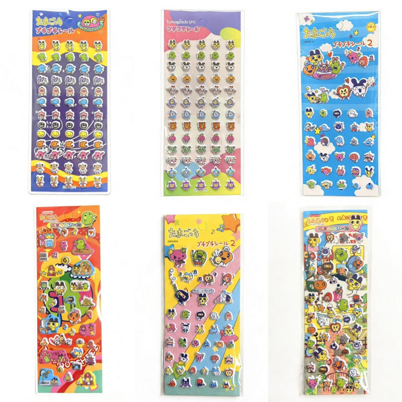 6Pcs Tamagotchi Cartoon Bubble - đánh giá và giá Laptop Accessories For Gift