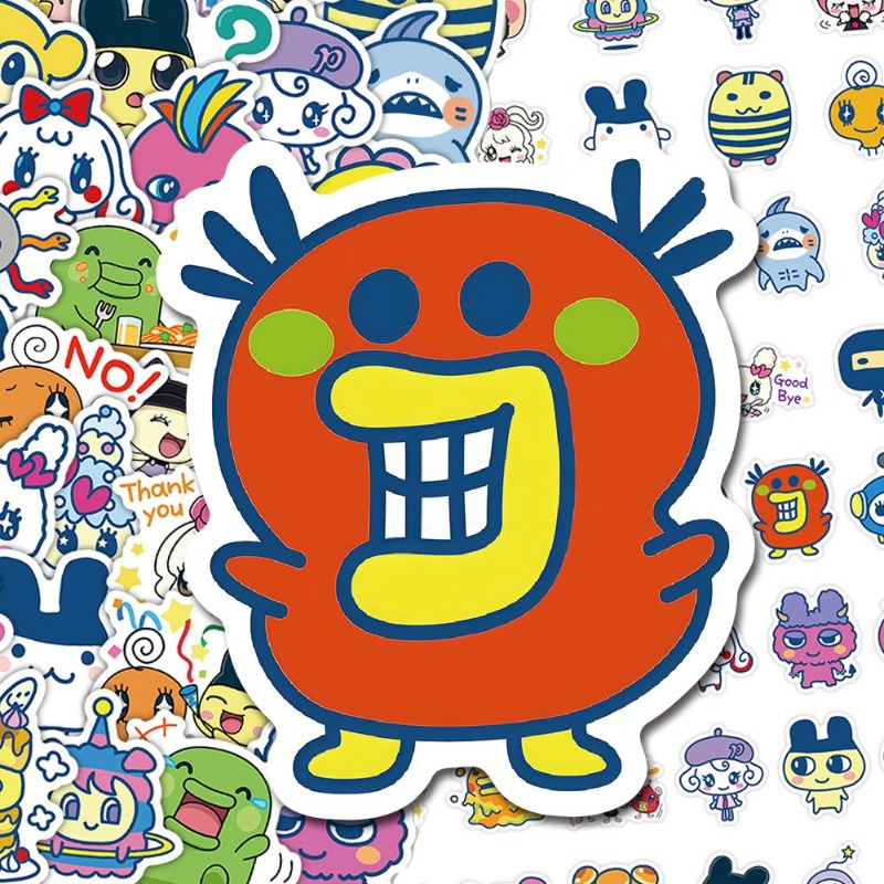 Japanese Tamagotchi Stickers E - đánh giá và giá Accessories Laptop