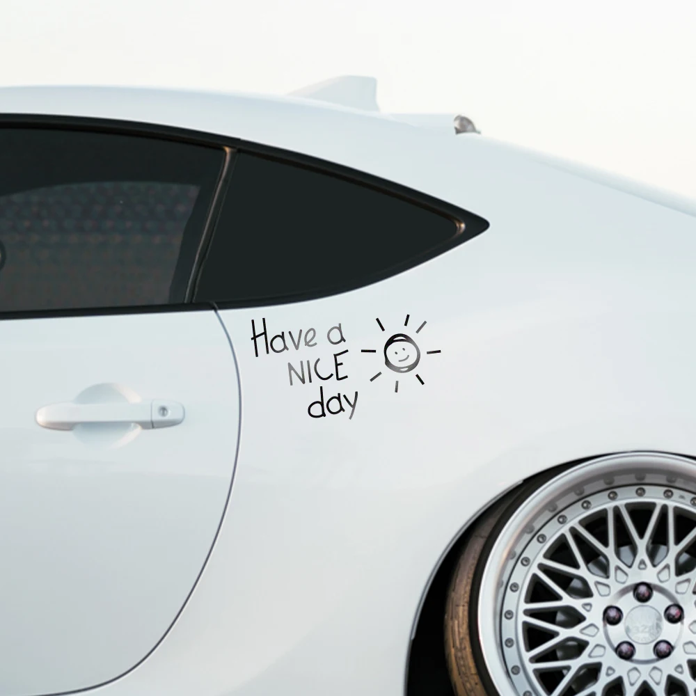 Have A Nice Day Reflective Car - đánh giá và giá Laptop Accessories To Have