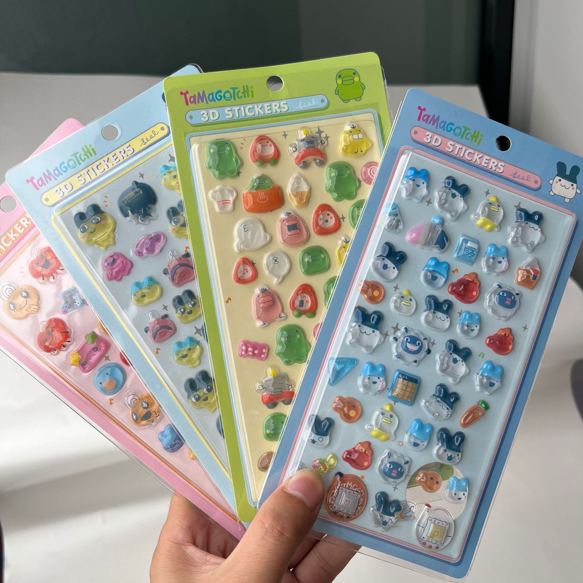 Cute Tamagotchi 3D Puffy Stick - đánh giá và giá Accessories Laptop
