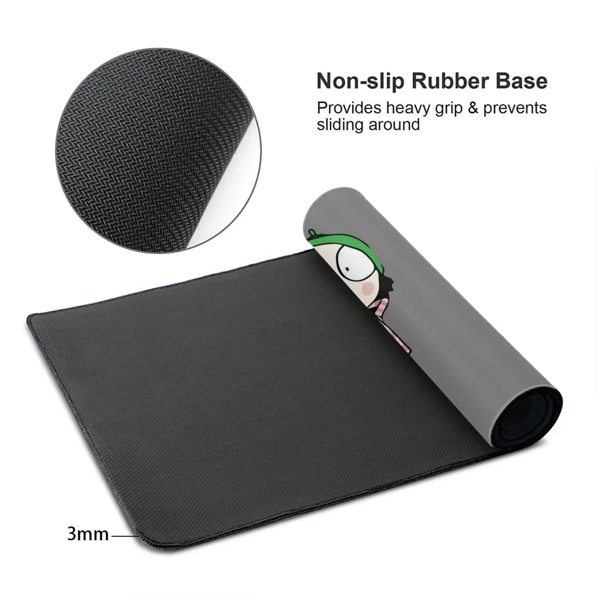 Large Mouse Pad Sarah And Duck - đánh giá và giá Laptop Accessories To Have