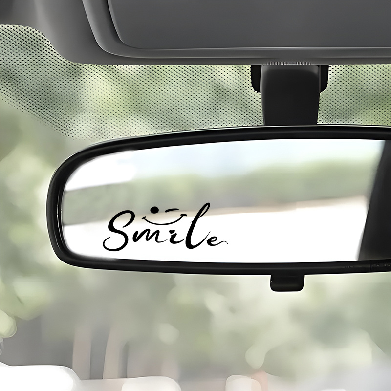 Smiley Face Mirror Sticker Glo - đánh giá và giá Laptop Accessories For Gift