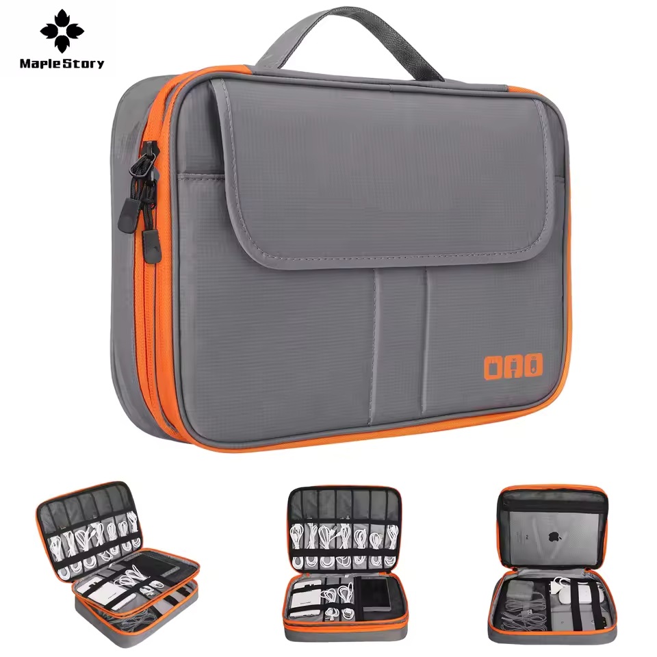 Travel Double Layer Digital St - đánh giá và giá Cable Management Bag
