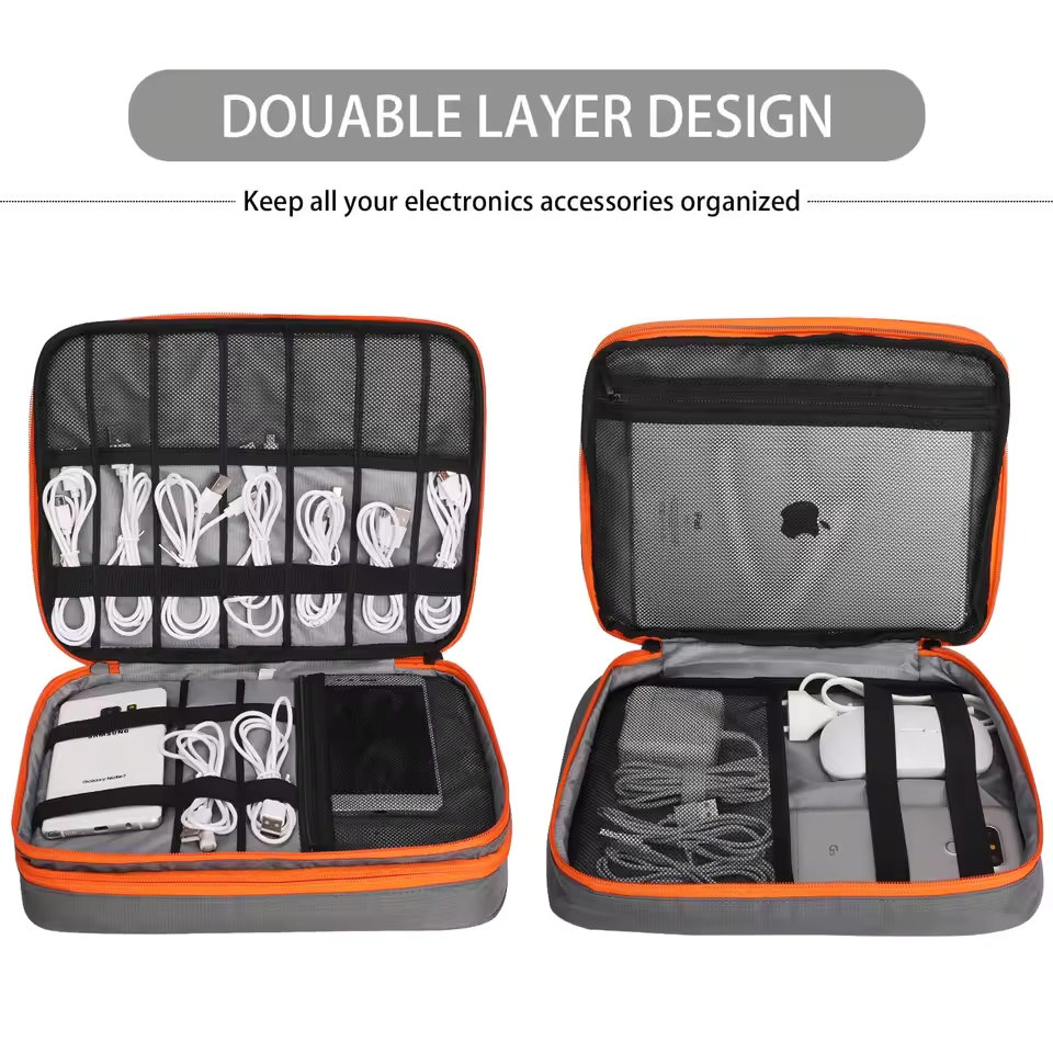Travel Double Layer Digital St - đánh giá và giá Cable Management Bag