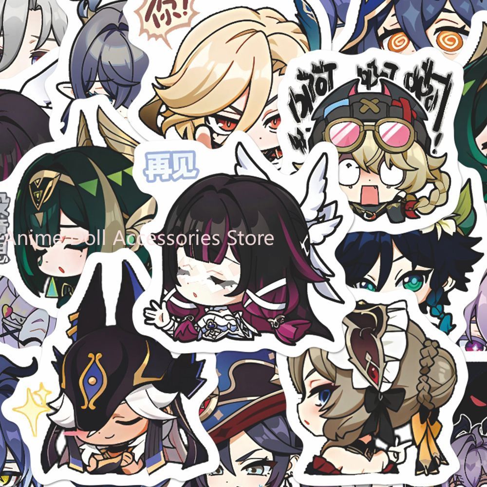 64PCS Genshin Impact Moon Maid - đánh giá và giá Accessories Laptop
