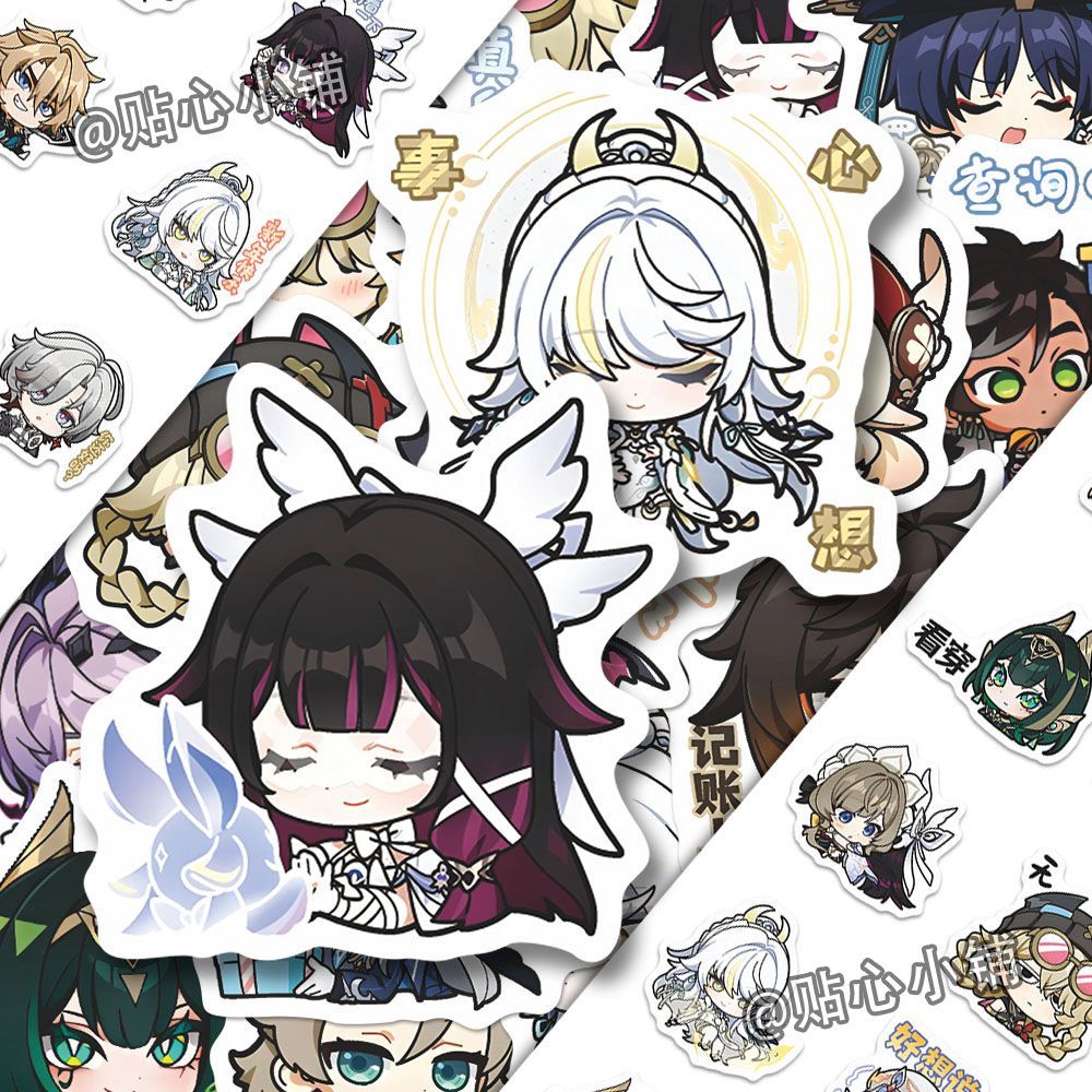 64PCS Genshin Impact Moon Maid - đánh giá và giá Accessories Laptop