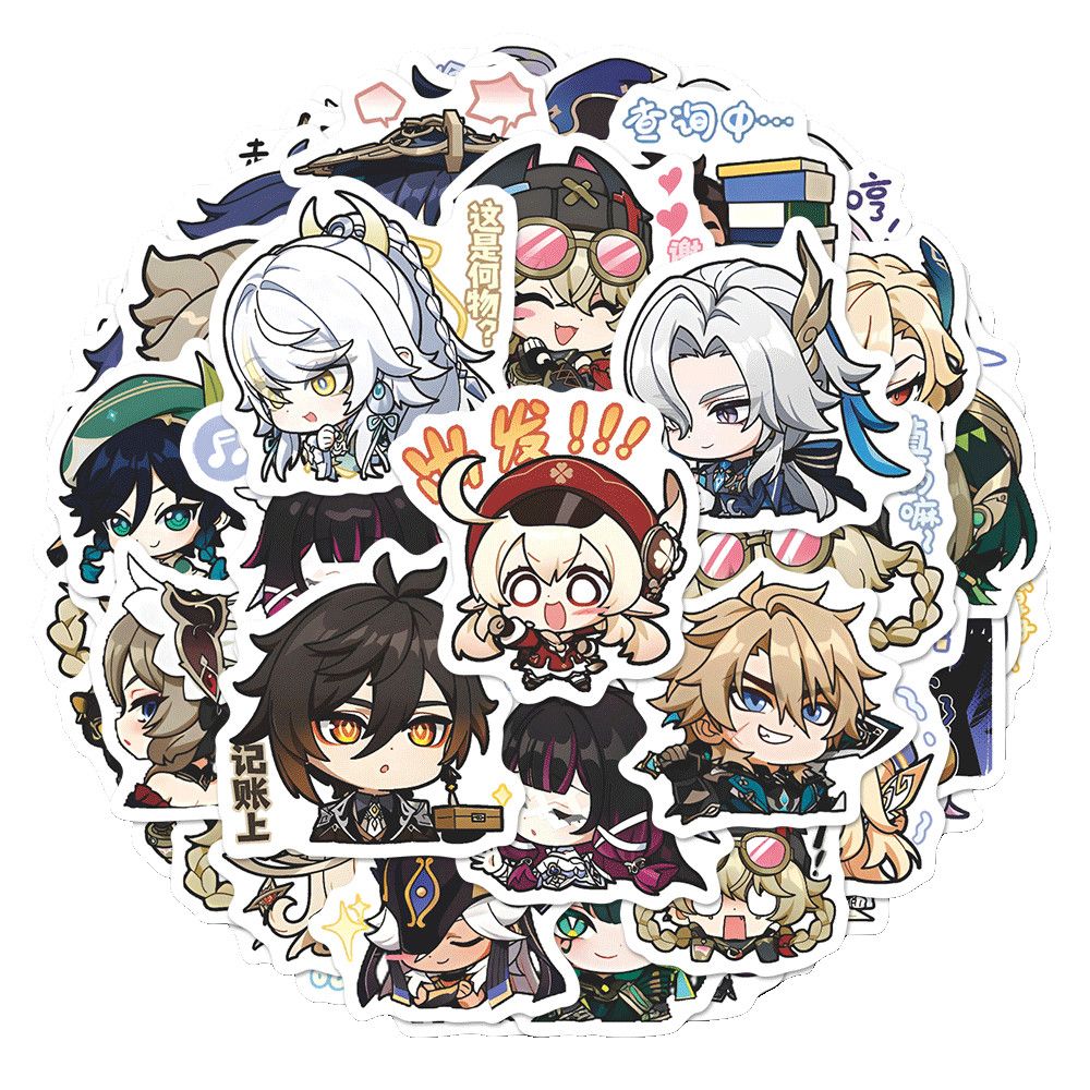 64PCS Genshin Impact Moon Maid - đánh giá và giá Accessories Laptop