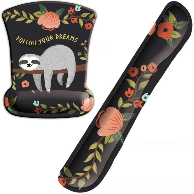 Cute Sloth Memory Foam Wrist R - đánh giá và giá Laptop Accessories For Wrist Support