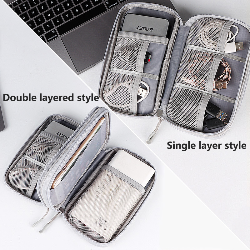 Multi-Color Portable Travel Di - đánh giá và giá Cable Management Bag