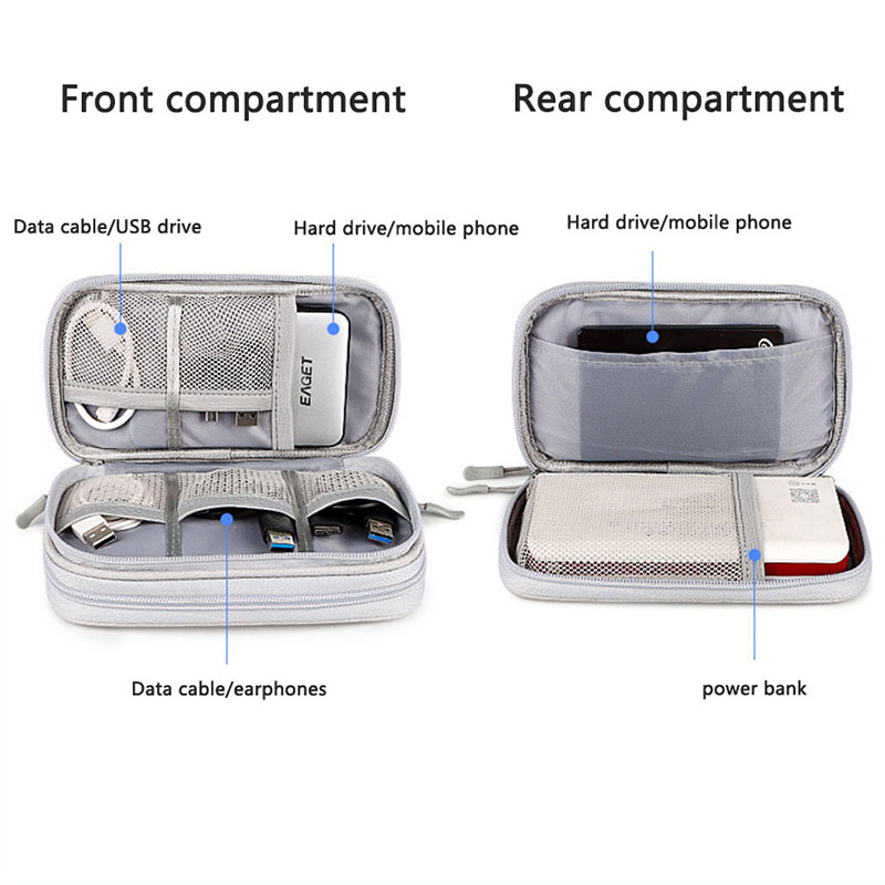 Multi-Color Portable Travel Di - đánh giá và giá Cable Management Bag